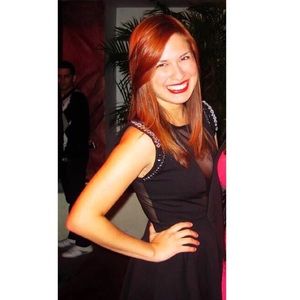 Black dress perfect for a night out